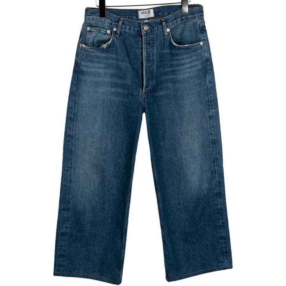 Agolde high rise wide leg jeans